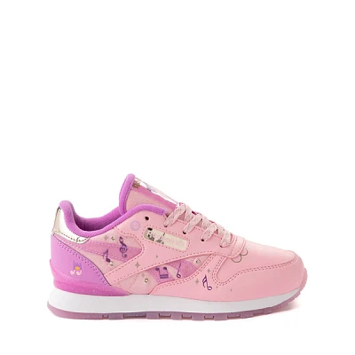 Reebok x My Little Pony Pipp Petals Classic Leather Step 'n' Flash Athletic Shoe - Little Kid - Pink / Grape Punch / Marigold