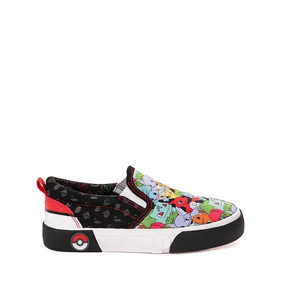 Ground Up Pokémon Slip-On Sneaker - Little Kid / Big Black Multicolor