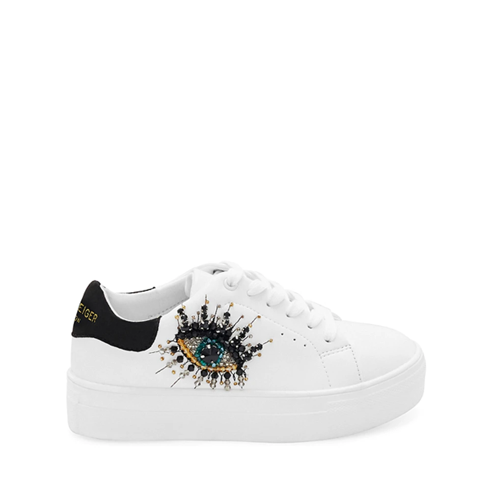 Kurt Geiger Mini Laney Eye Sneaker - Little Kid / Big White
