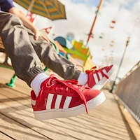 adidas Campus '00s Athletic Shoe - Big Kid Better Scarlet / Cloud White