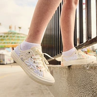 Converse Chuck Taylor All Star Lo Festival Crochet Sneaker - Little Kid - Natural