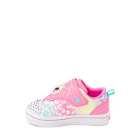 Skechers Twi-Lites Twinkle Pets Glitter Cat Sneaker - Toddler / Little Kid Pink