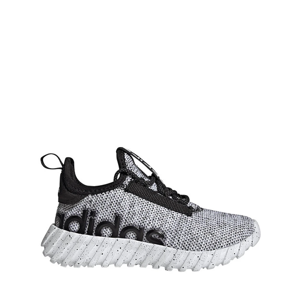 adidas Kaptir 3.0 Athletic Shoe - Little Kid / Big White Core Black