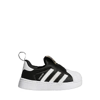 adidas Superstar 360 Slip-On Athletic Shoe - Baby / Toddler Core Black White Gold