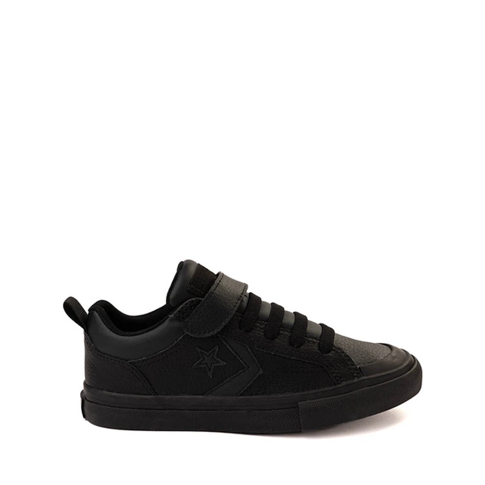 Converse Pro Blaze 1V Lo Sneaker - Little Kid - Black Monochrome