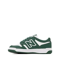 New Balance 480 Athletic Shoe - Big Kid - Team Forest Green / White