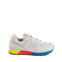 New Balance 574 Athletic Shoe - Little Kid Grey Matter / Lemon Zest