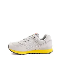 New Balance 574 Athletic Shoe - Little Kid Grey Matter / Lemon Zest