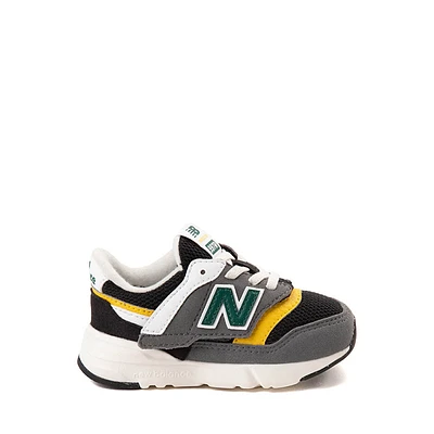 New Balance 997R Athletic Shoe - Baby / Toddler - Grey / Black / Green