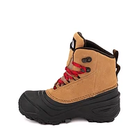 The North Face Chilkat V Lace Waterproof Boot - Toddler / Little Kid Big Almond Butter TNF Black