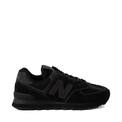 New Balance 574 Athletic Shoe - Black Monochrome