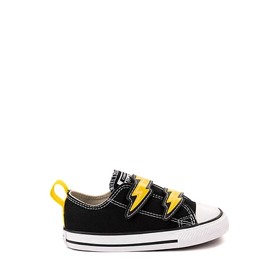 Converse Chuck Taylor All Star Electric Bolt Easy-On Low-Top Sneaker - Baby / Toddler Black Golden Wren