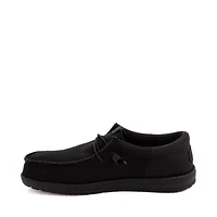 Mens HEYDUDE Wally Funk Casual Shoe - Black Monochrome