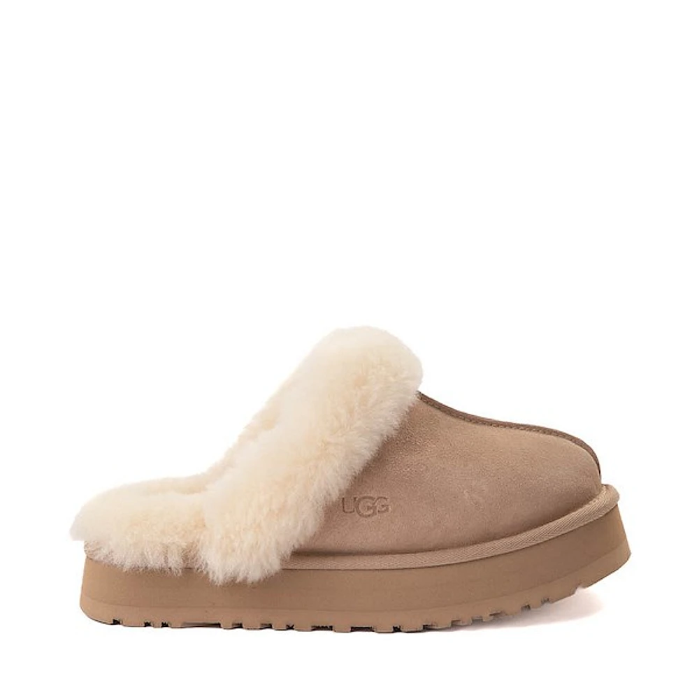 Womens UGG® Disquette Platform Clog - Sand