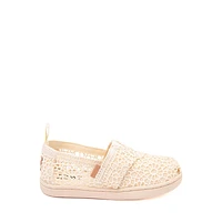 TOMS Alpargata Crochet Slip-On Casual Shoe