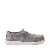 Mens HEYDUDE Wally Stretch Casual Shoe - Grey