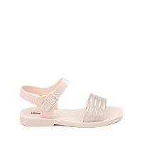 Mini Melissa Mar Wave Sandal - Little Kid / Big Beige Glitter