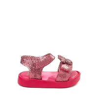 Mini Melissa + Disney Jump Sandal - Toddler / Little Kid Glitter Pink