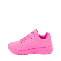 Skechers Street&trade x JGoldcrown: Uno Lite: Metallic Love Sneaker - Little Kid / Big Hot Pink Multicolor