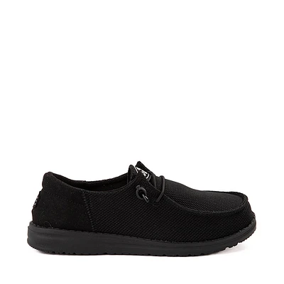 Womens HEYDUDE Wendy Funk Slip-On Casual Shoe - Black Monochrome