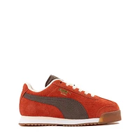 PUMA Roma Athletic Shoe - Little Kid / Big Kid - Mars Red / Espresso Brown