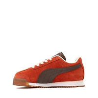 PUMA Roma Athletic Shoe - Little Kid / Big Kid - Mars Red / Espresso Brown