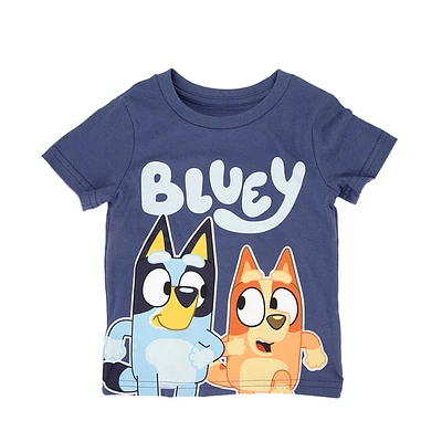 Bluey And Bingo Tee - Toddler - Navy