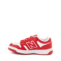 New Balance 480 Athletic Shoe - Big Kid - Team Red / White