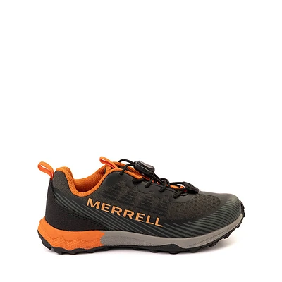 Merrell Agility Peak Athletic Shoe - Little Kid / Big Olive Black Orange