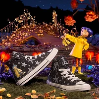 Converse x Coraline Chuck Taylor All Stars 1V High-Top Sneaker - Little Kid - Black