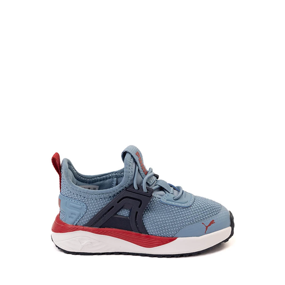 PUMA Pacer 23 Athletic Shoe - Baby / Toddler Zen Blue Club Red Navy