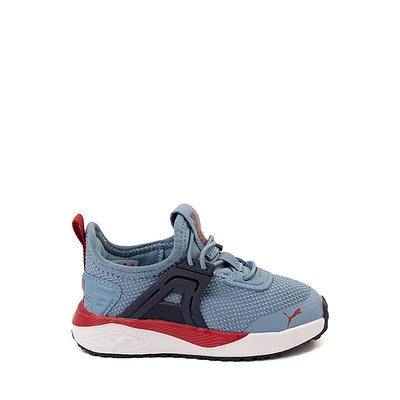 PUMA Pacer 23 Athletic Shoe - Baby / Toddler Zen Blue Club Red Navy