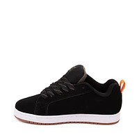 Mens DC Court Graffik Skate Shoe - Black / Olive