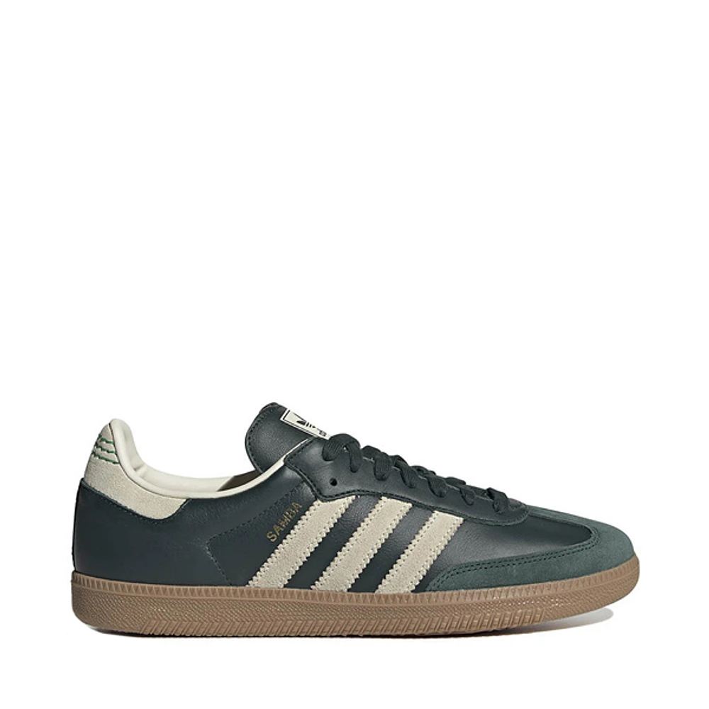 Mens adidas Samba OG Athletic Shoe - Shadow Green / Cream White