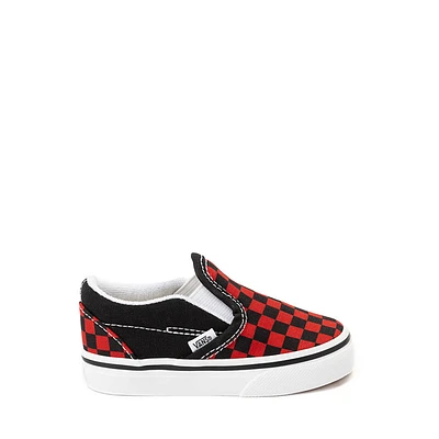 Vans Slip-On Checkerboard Skate Shoe - Baby / Toddler