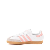 adidas Samba OG Athletic Shoe - Big Kid - White / Semi Pink Spark / Gum