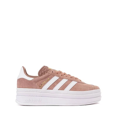 adidas Gazelle Bold Athletic Shoe - Big Kid Warm Clay / White