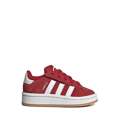 adidas Campus '00s Comfort Closure Athletic Shoe - Baby / Toddler Better Scarlet White