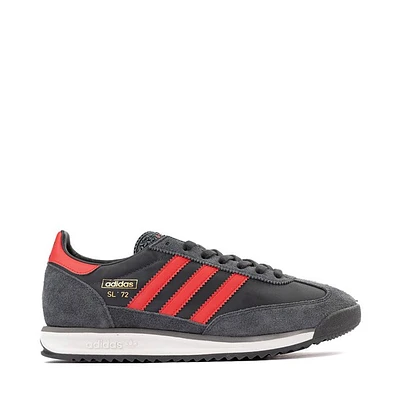 Mens adidas SL 72 RS Athletic Shoe - Carbon / Real Coral Grey