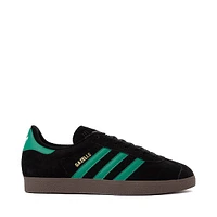 Mens adidas Gazelle Athletic Shoe - Black / Court Green Gum