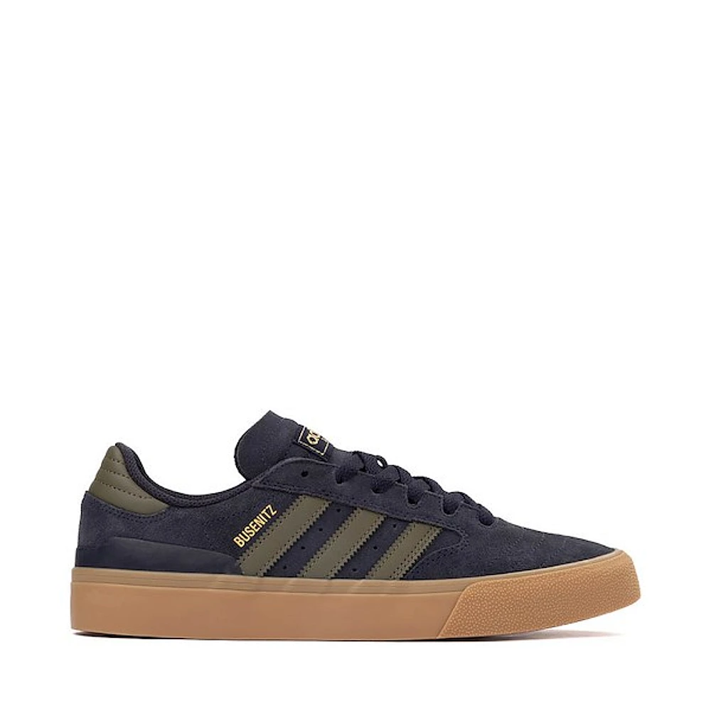 Mens adidas Busenitz Vulc II Skate Shoe - Ink / Olive Strata