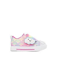 Skechers Twinkle Toes®: Twinkle Sparks Cloud Cutie Sneaker - Toddler - Multicolor