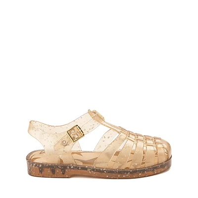 Mini Melissa Possession Shiny Elements Sandal - Little Kid / Big Kid - Beige Glitter