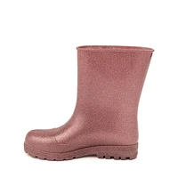 Mini Melissa Welly Boot - Little Kid / Big Kid - Glitter Pink