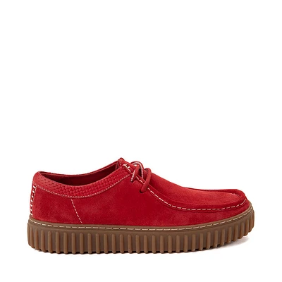 Mens Clarks Torhill Lo Casual Shoe - Red