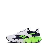 Reebok Zig Dynamica Athletic Shoe - Big Kid White / Vectornavy Solarlime