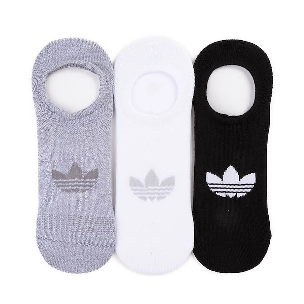 adidas Superlite No-Show Socks 6 Pack - Black / White / Grey