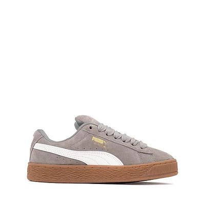 PUMA Suede XL Sneaker - Big Kid Gray / White