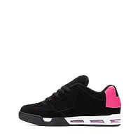 Womens DC Command Skate Shoe - Black / Hot Pink