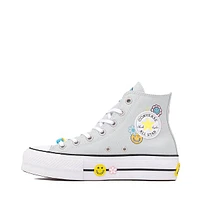 Womens Converse Chuck Taylor All Star Lift Smiley High-Top Sneaker - You Dew
